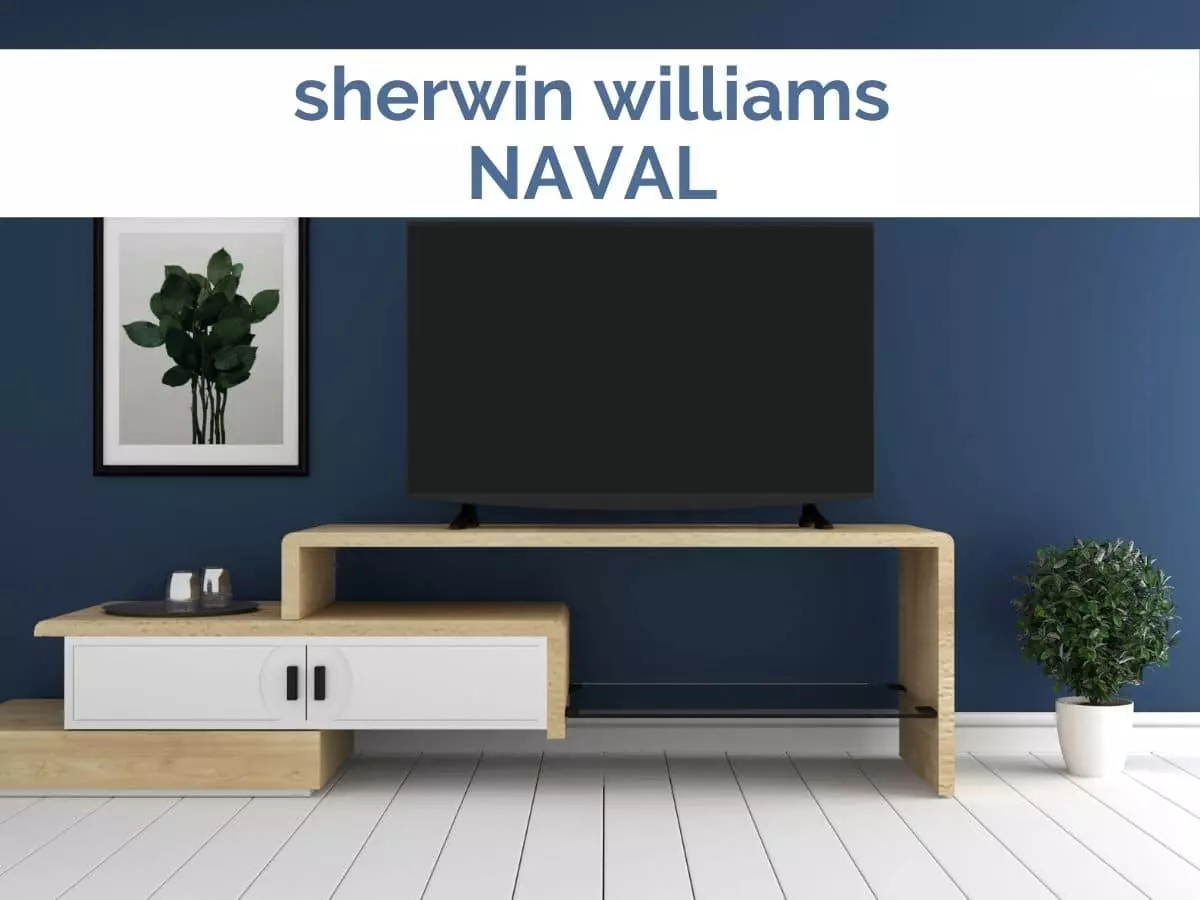 sherwin williams naval painted walls