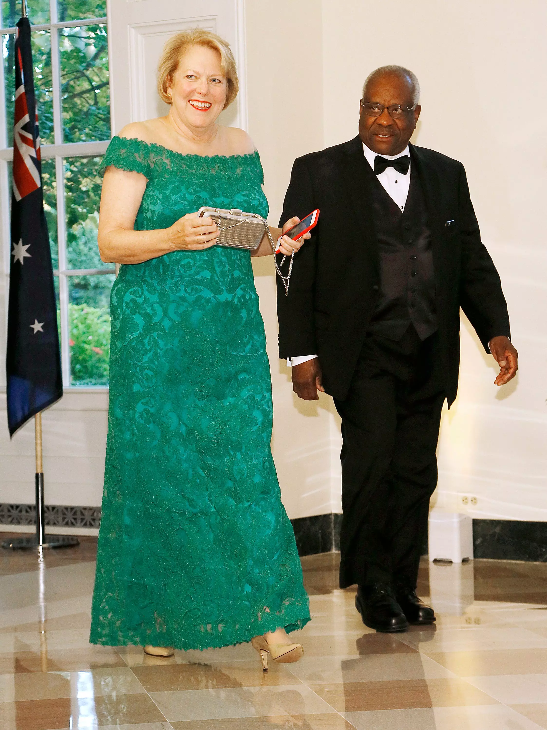 Supreme Court Justice Clarence Thomas and Virginia Thomas.