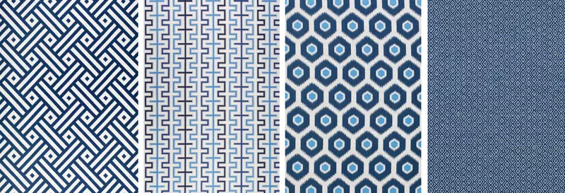 Wallcoverings and fabrics from Thibaut