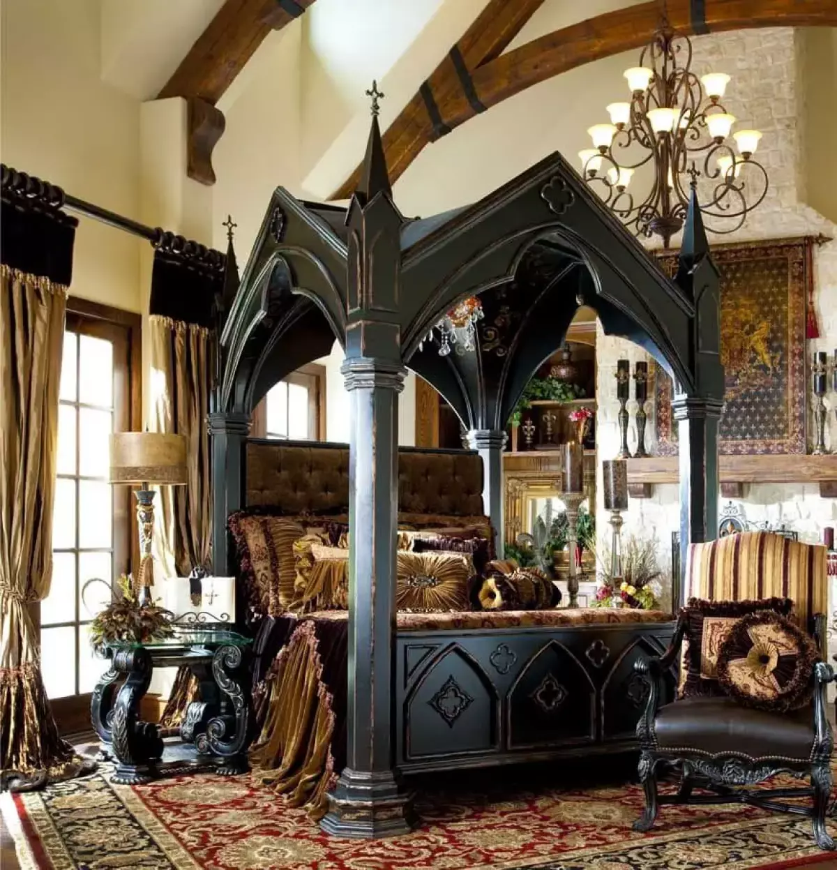 victorian gothic interior design