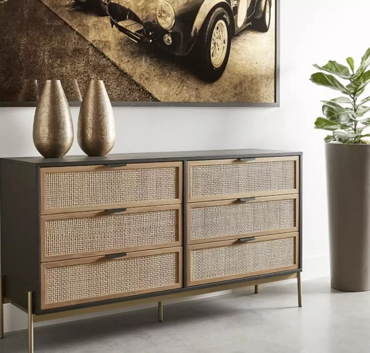 Rattan Dressers