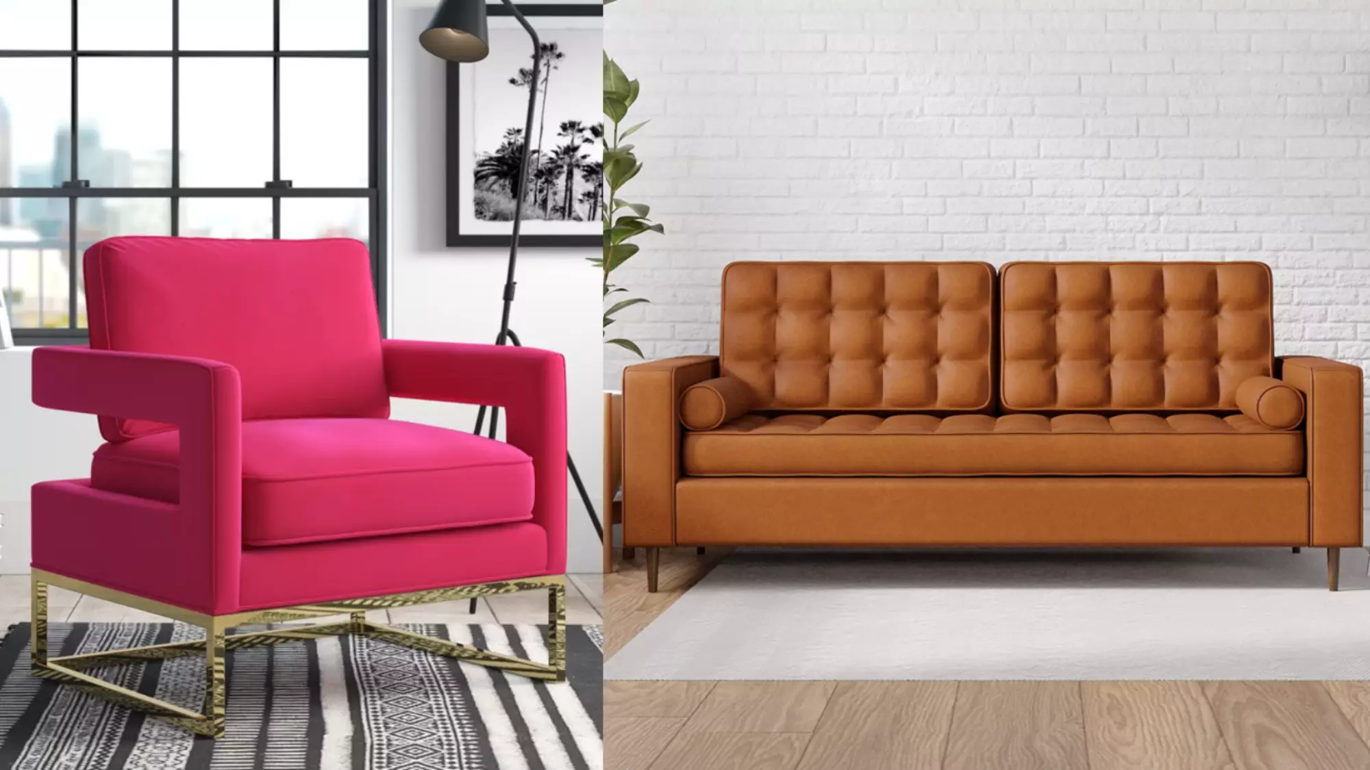 Snag steep Black Friday deals on coveted furniture pieces, like these mid-century marvels, which are being sold at a deep discount at Target and Amazon.