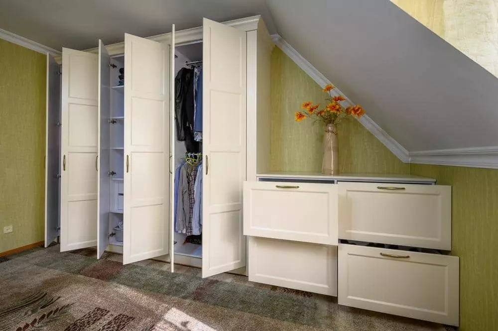 Small built-in closet