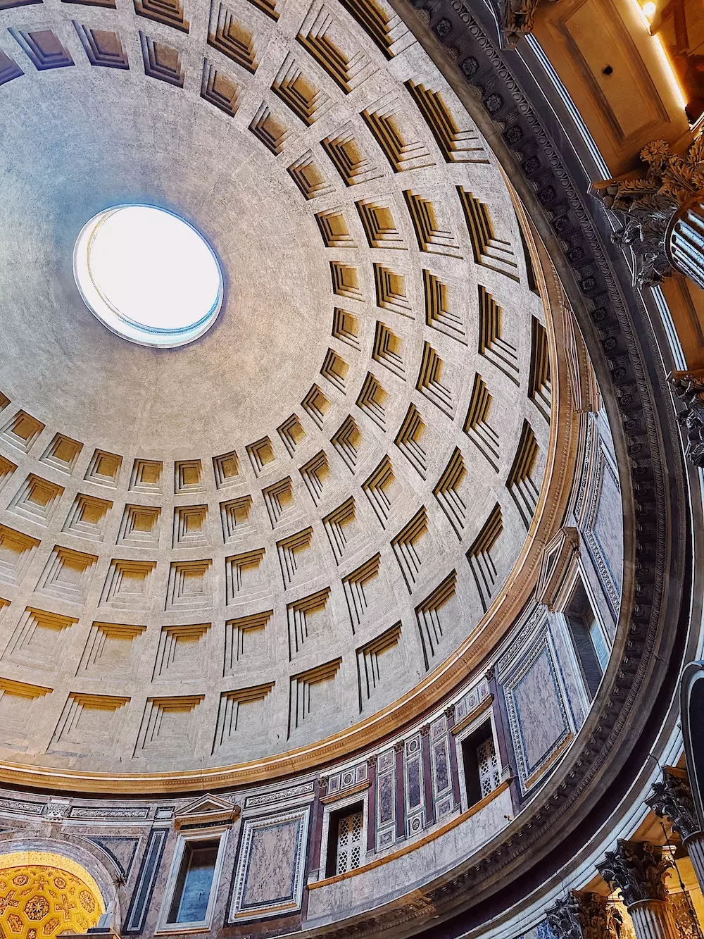 Yana Marudova via Unsplash - the Pantheon in Rome