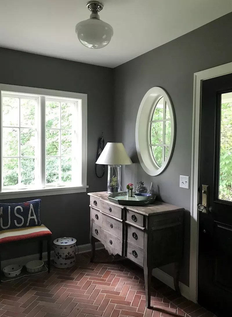 via henhurst-blog-gray Benjamin Moore warm gray paint colors - Collingwood