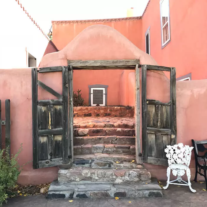 Santa Fe Style Storefront, Canyon Road