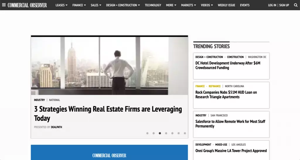 Commercial Real Estate News Websites globest