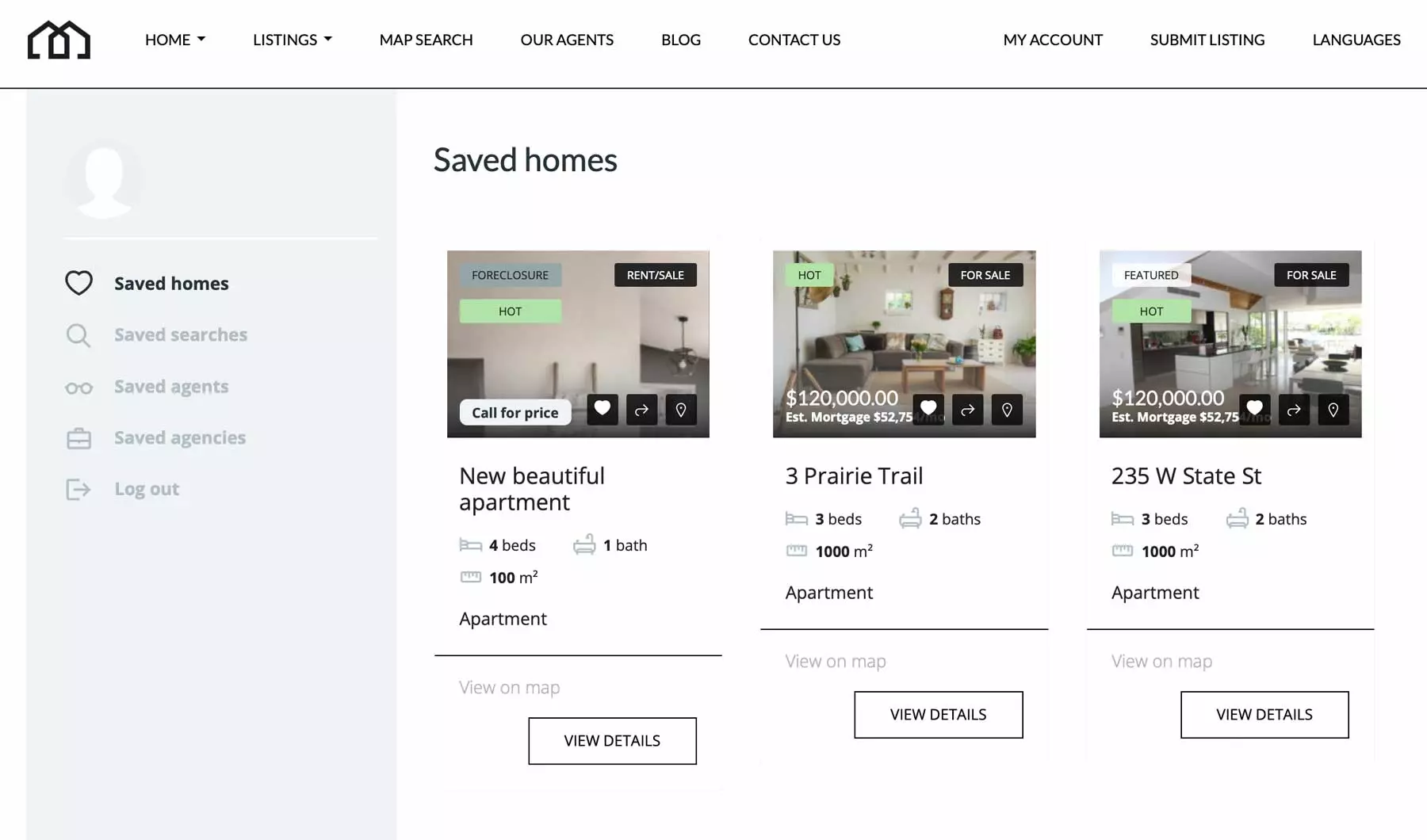 Estatik real estate plugin