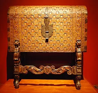 Mexican chest from the viceregal era