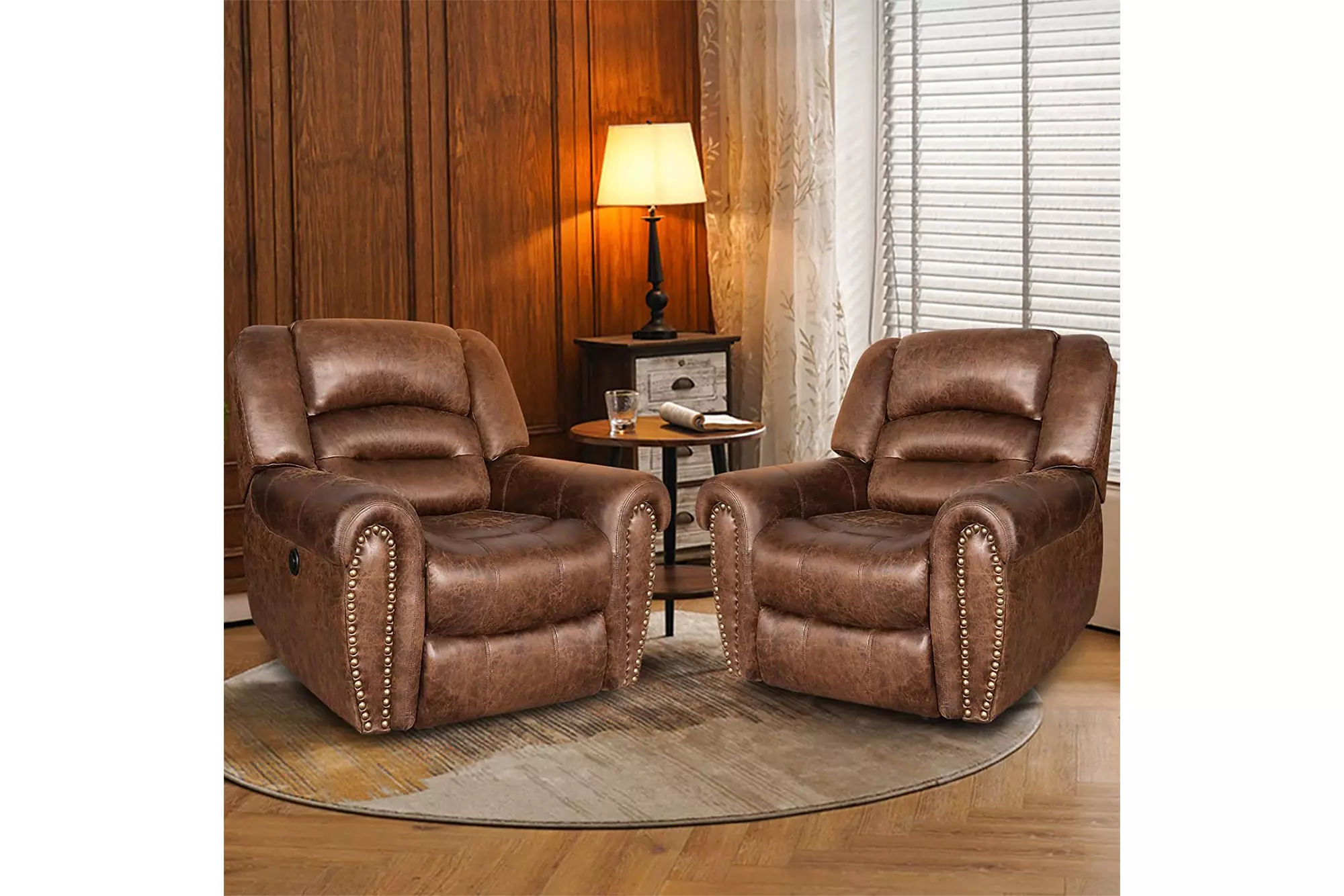 ANJ Electric Power Recliner (Set of 2)