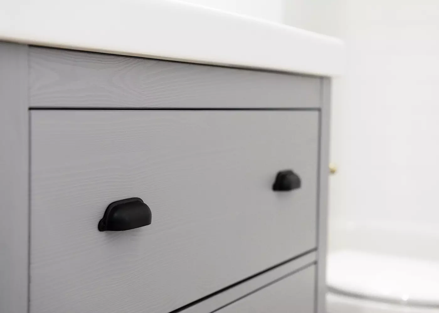 IKEA vanity details