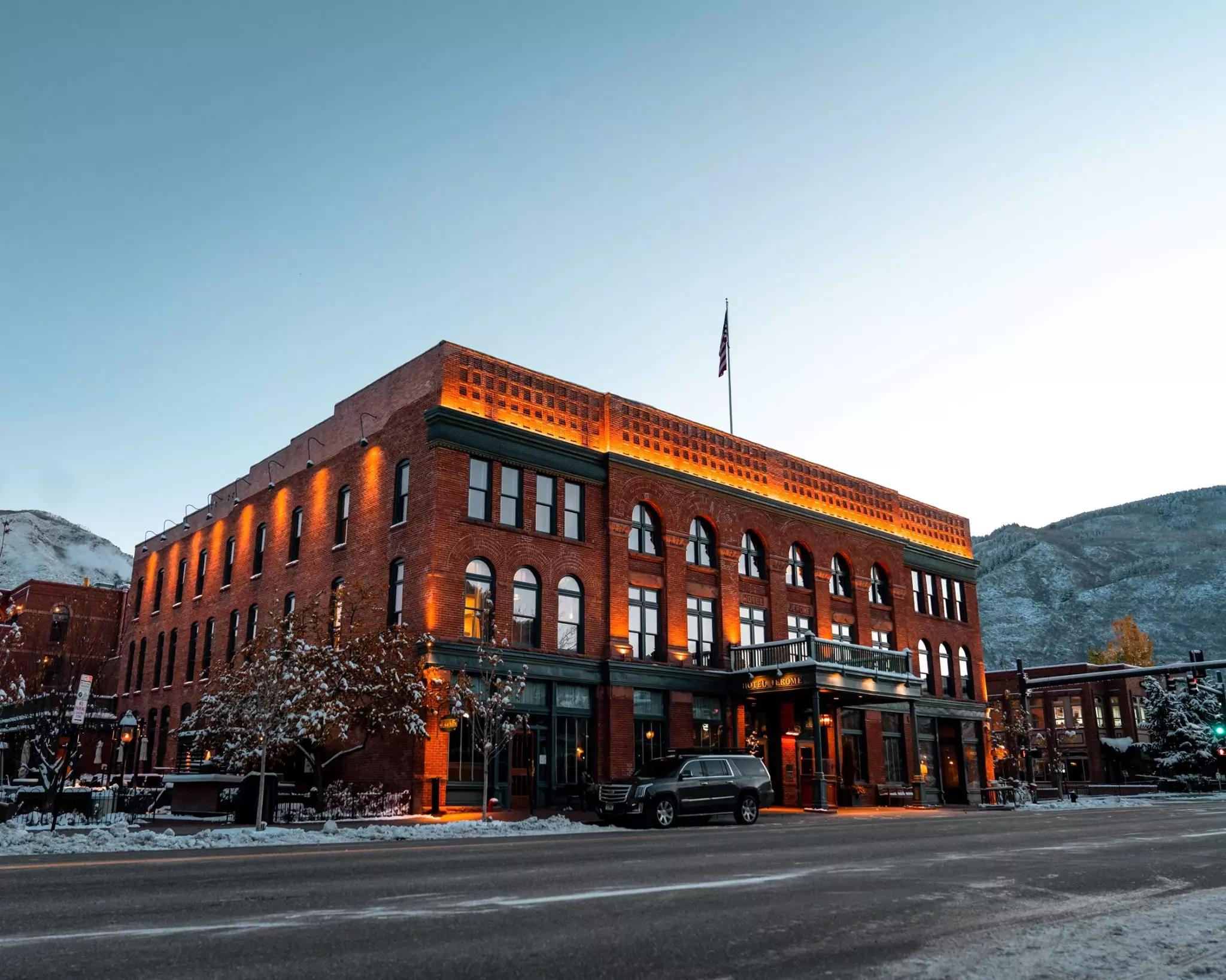 Hotel Jerome in downtown Aspen