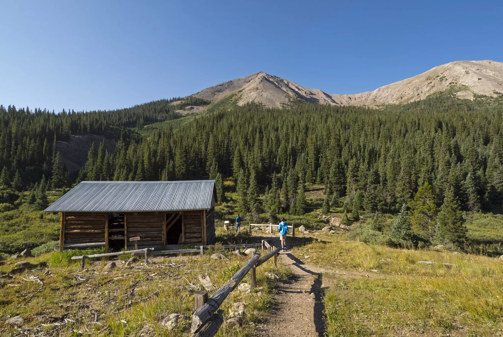 The ghost town of Independence, CO