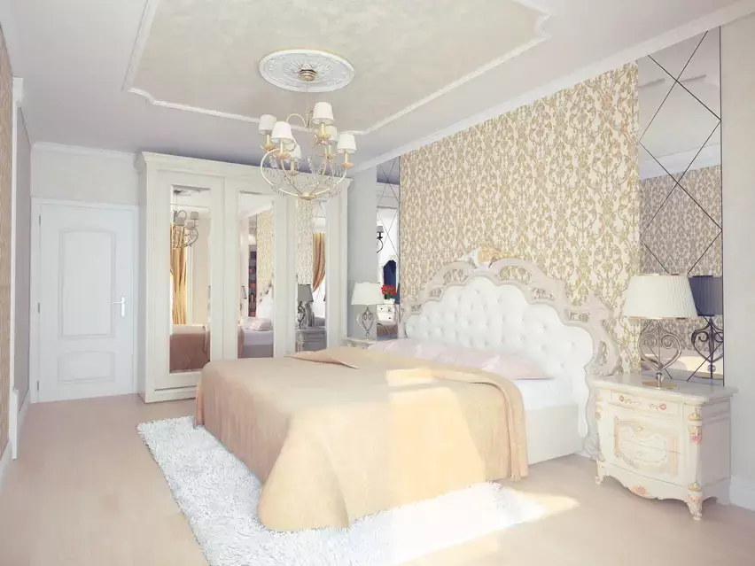 Master bedroom with elegant decor