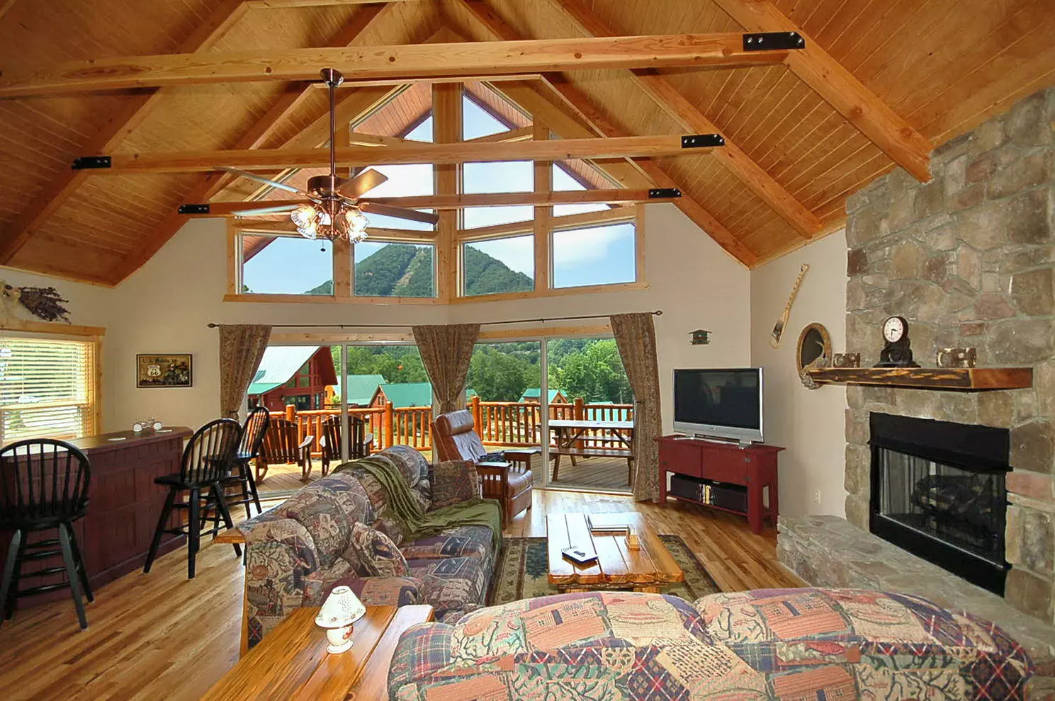 Chalet Timber Home Interior