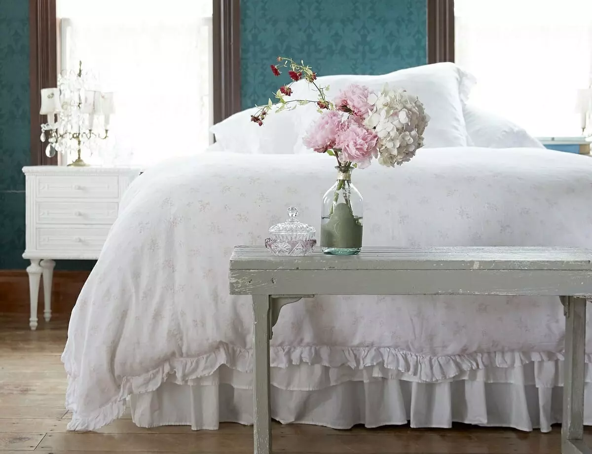 shabby chic furniture with color