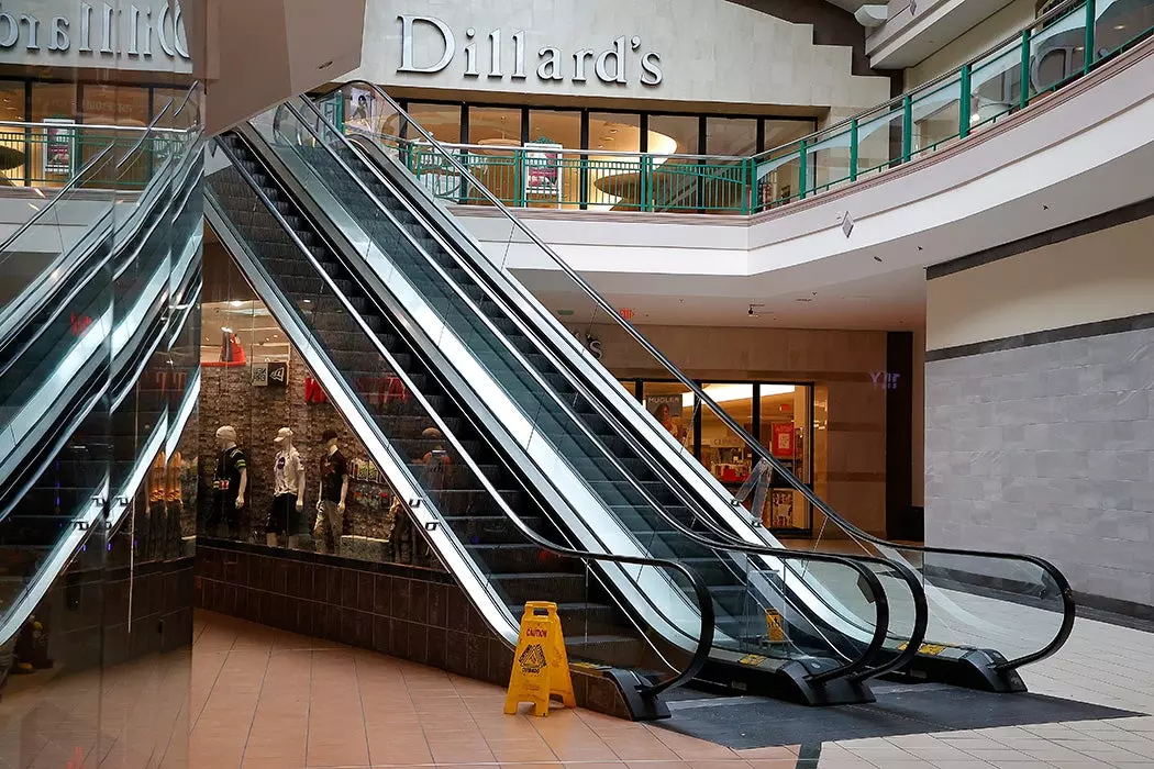 The Schuylkill Mall in Frackville, Pennsylvania.