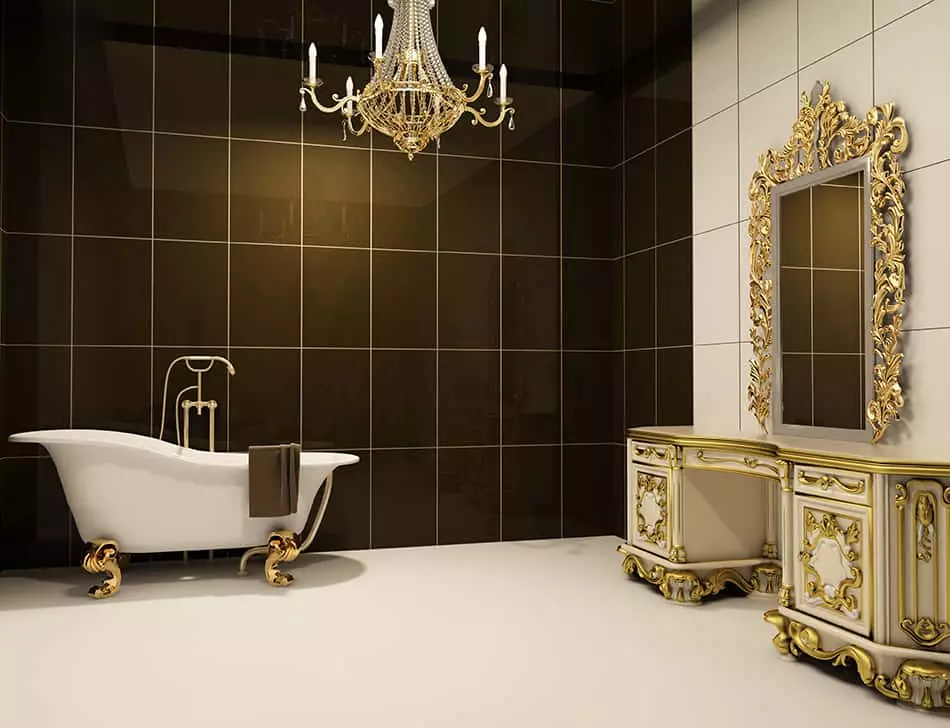Embrace Baroque Luxury for the Bathroom