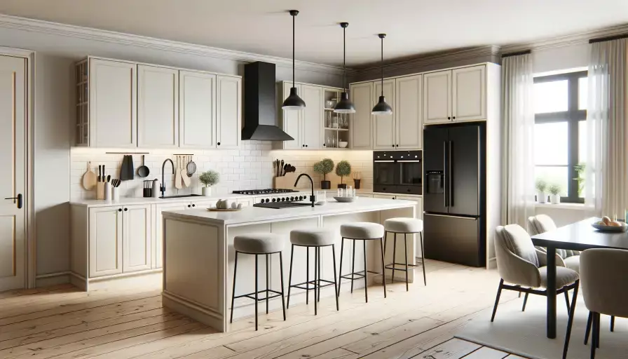 Woodland Earthy Tone Kitchen