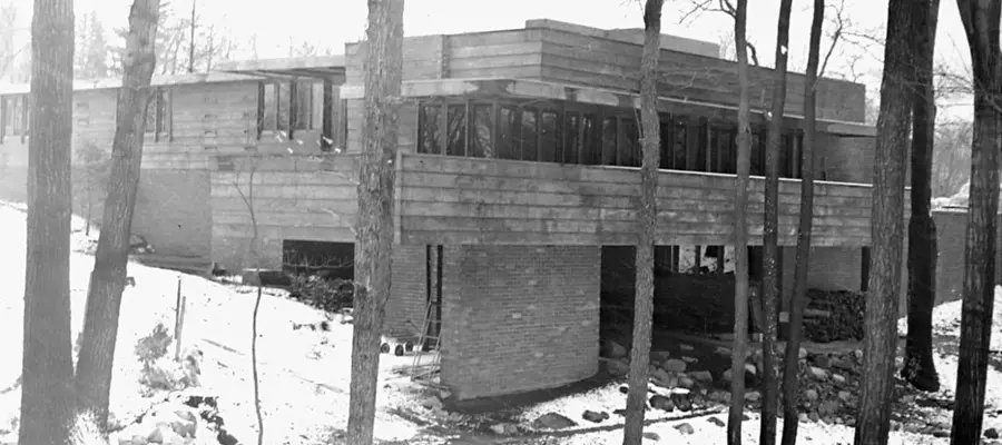 Pope-Leighey House, interior