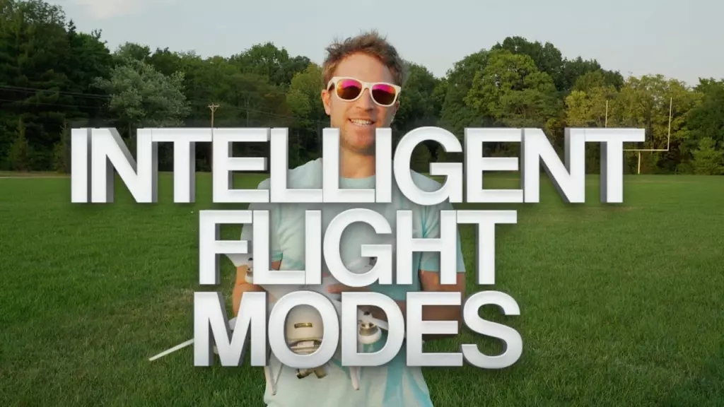 Intelligent flight modes sign