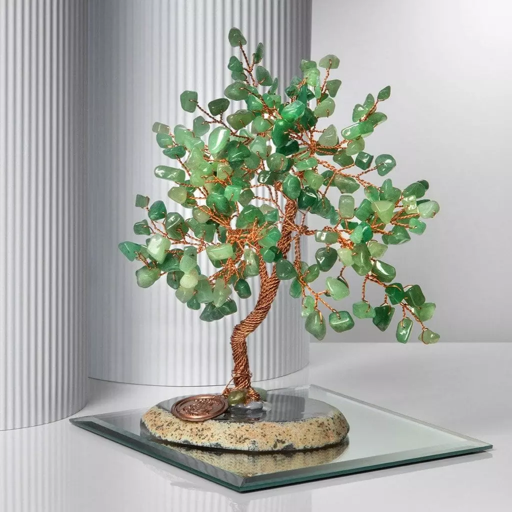 Pursuit of Passion Feng Shui Garnet Stone Tree