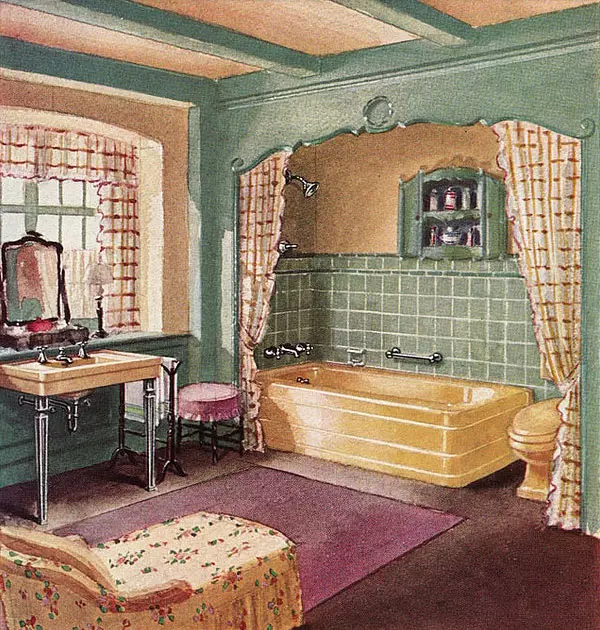 1930s bathroom