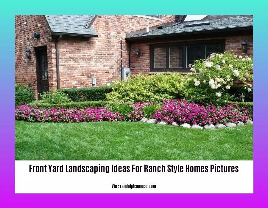 front yard landscaping ideas for ranch style homes pictures