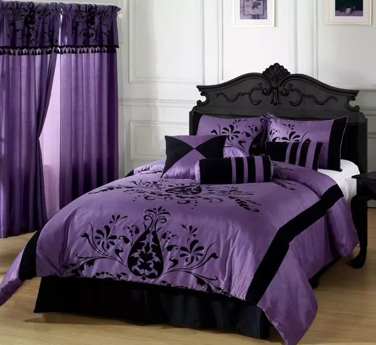amethyst purple bedroom colors