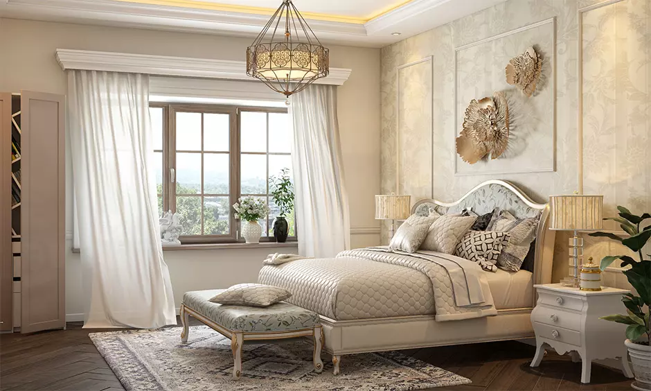 Neoclassical interior designs that comprise luxurious decorative elements