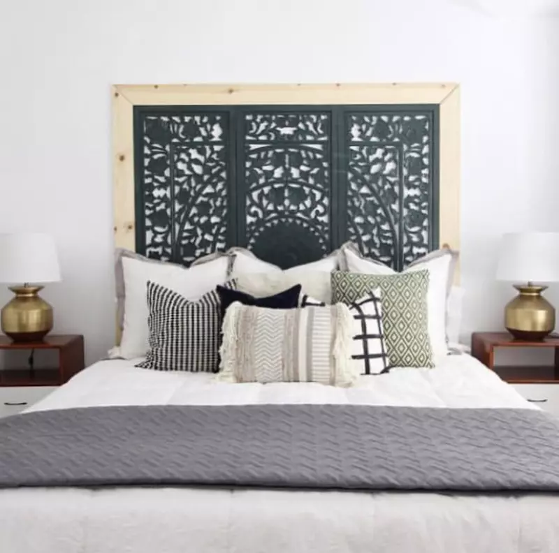 laser cut headboard