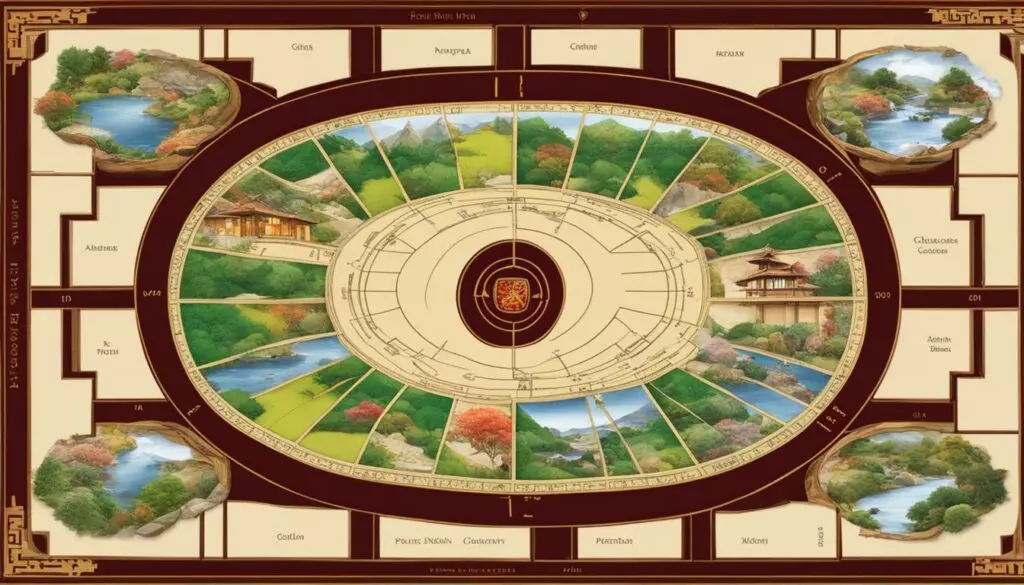 Feng Shui Bagua Map for Home