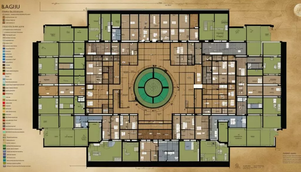 Feng Shui Bagua Map for Office