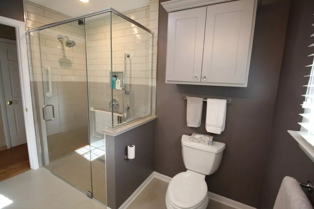 Image of a bathroom built with universal design principles