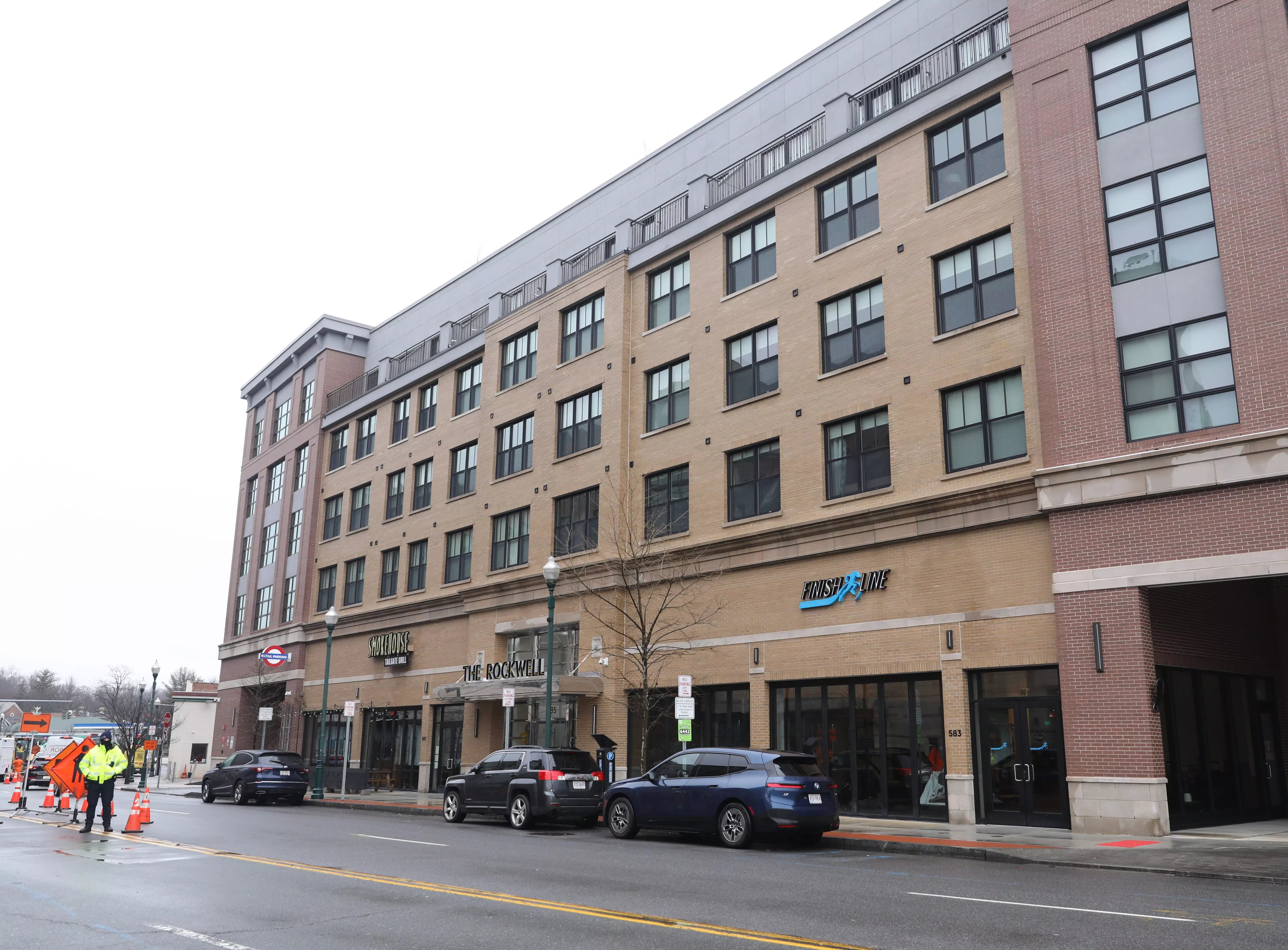 The exterior of The Rockwell at 585 North Avenue in New Rochelle