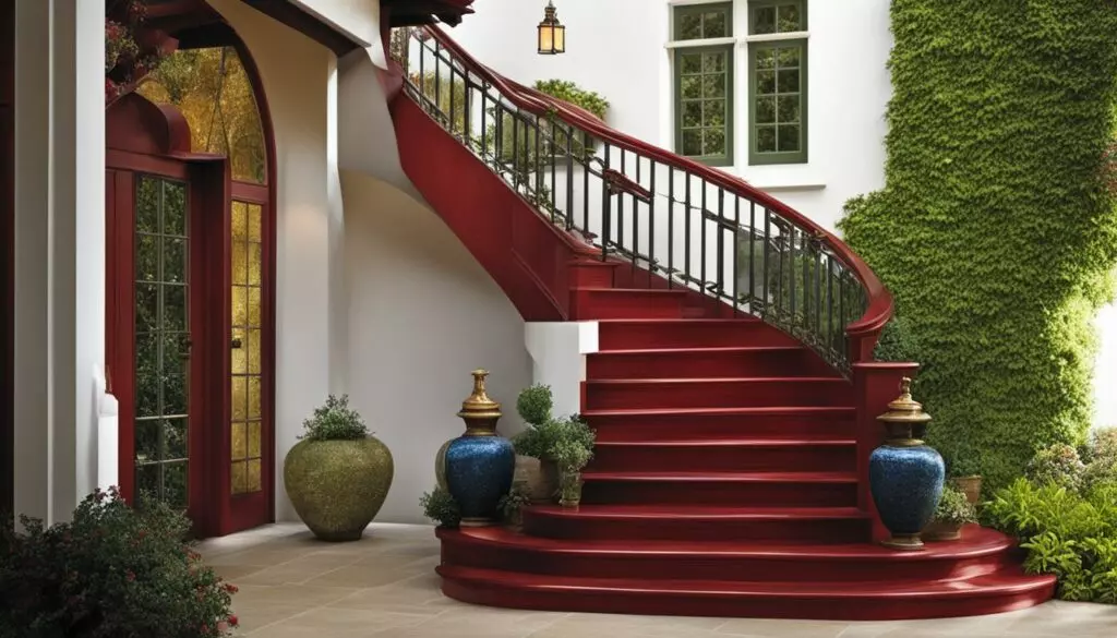 Staircase direction in feng shui