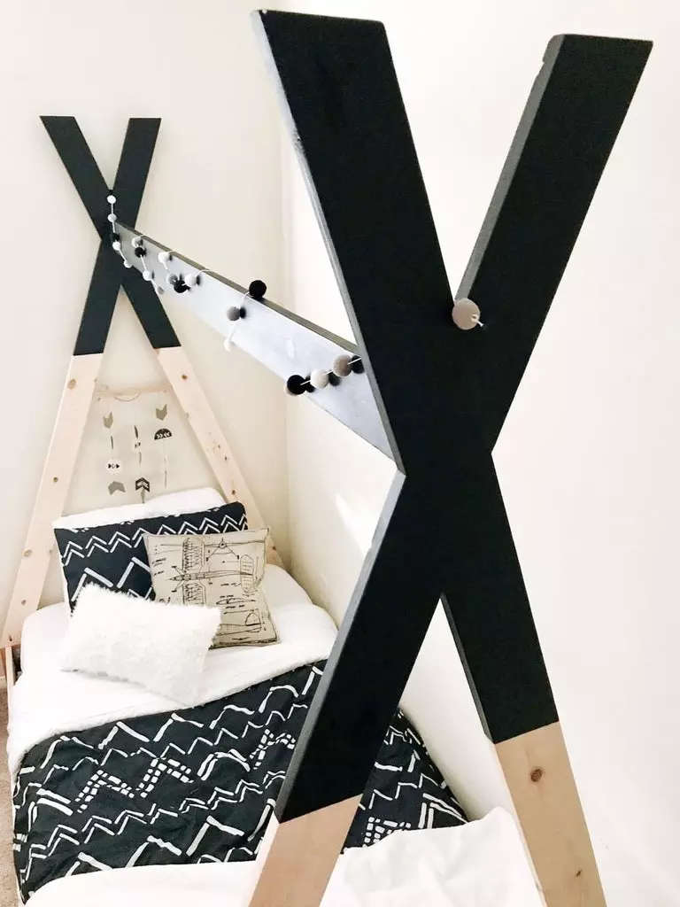 Kid Teepee Bed Free Woodworking Plans