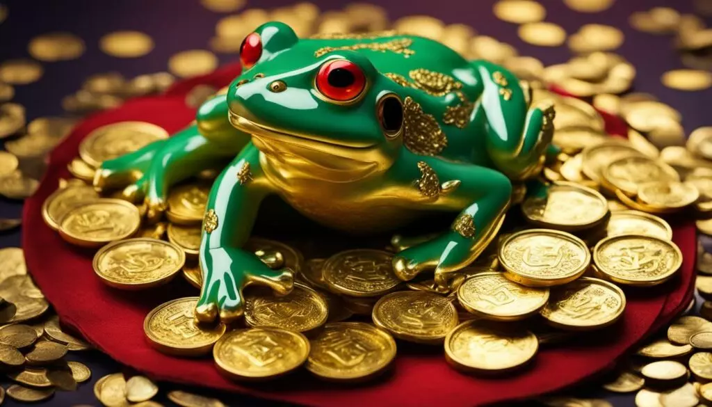 feng shui money frog
