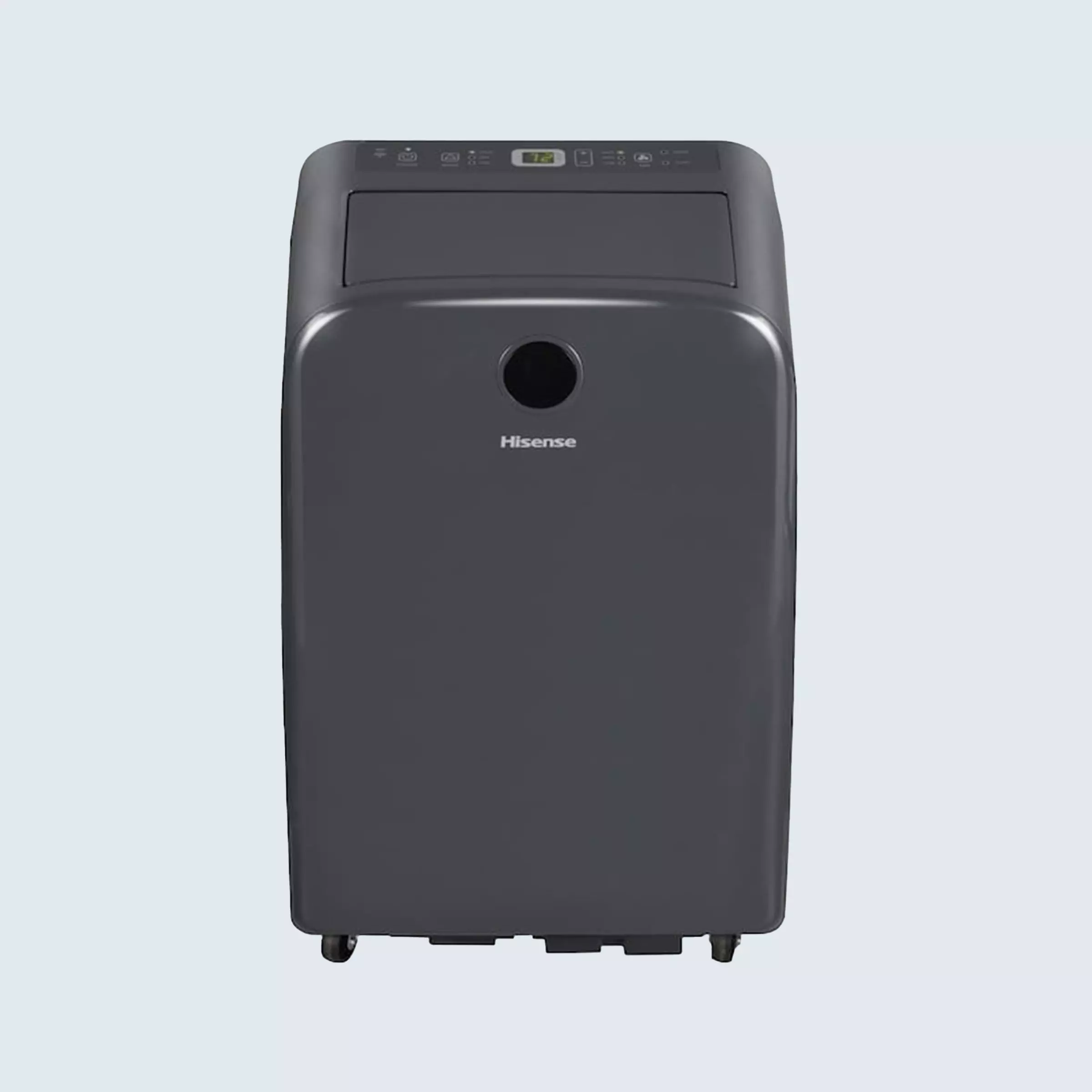 Hisense 10000-BTU DOE (14000-BTU ASHRAE) 115-Volt Grey Portable Air Conditioner Wi-Fi Compatibility