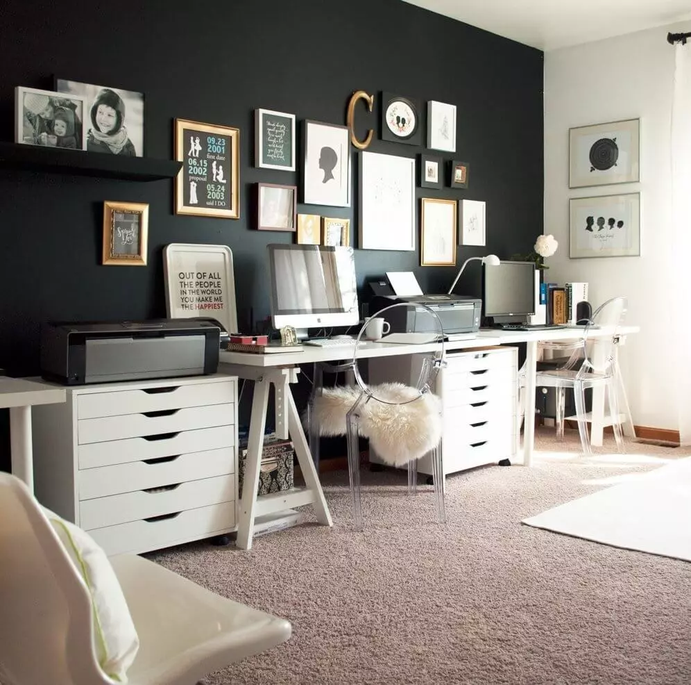 Black Accent Walls