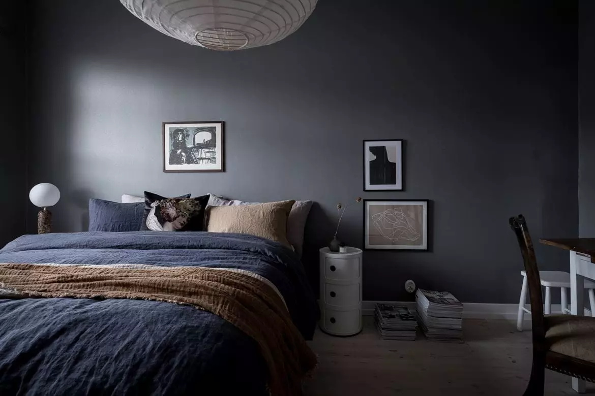 Cool Grey Bedroom