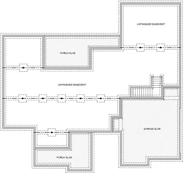 House with a Basement and Garage