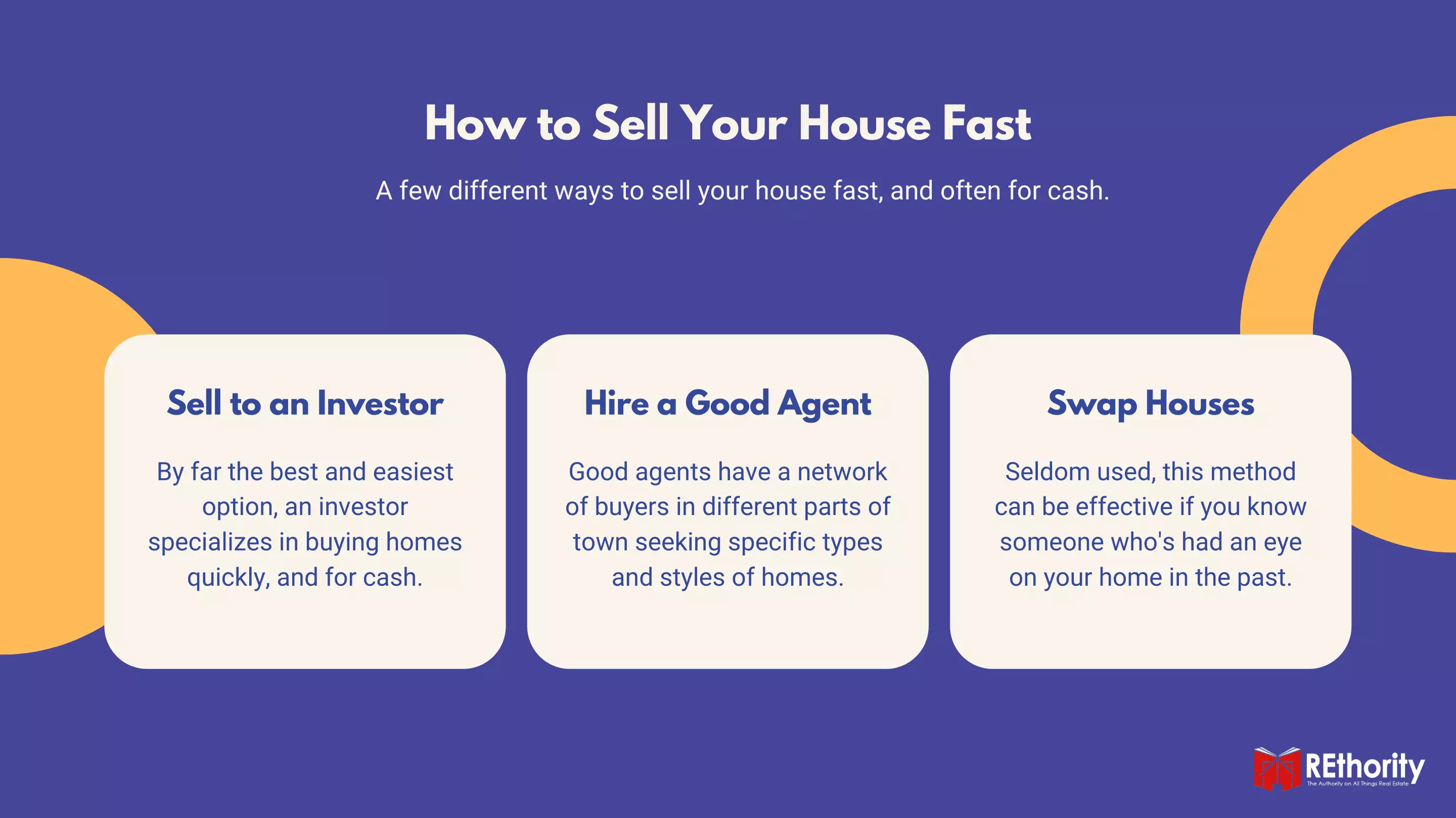 Selling Your House for Cash