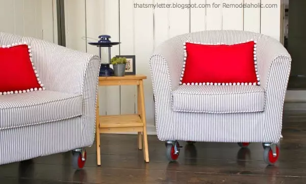 Reupholstered French Chair