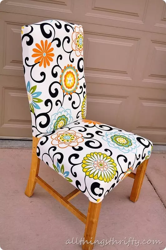 DIY Chair Seat Cover