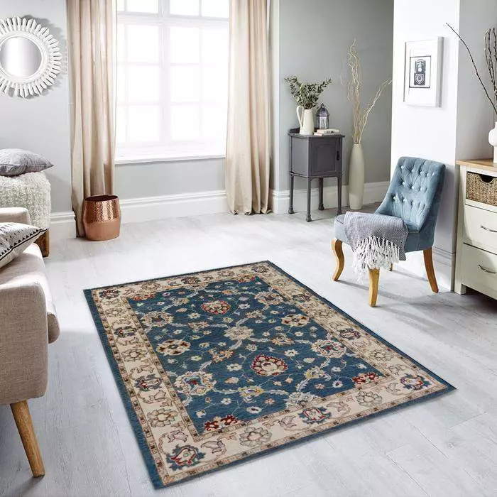 Shop Blue Ziegler Area Rug