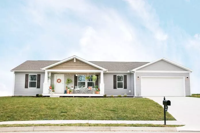 Placing a mobile home on land