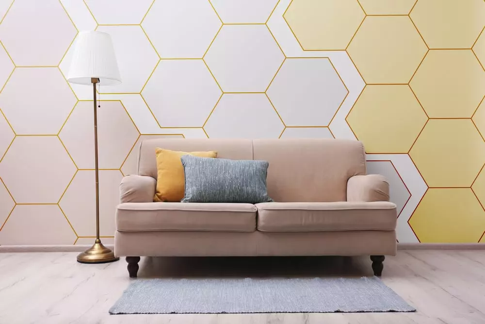 bee-utiful honeycomb walls