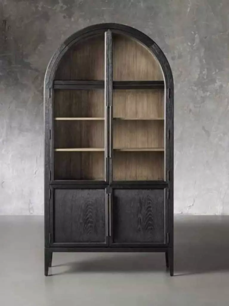 Target Opalhouse arched cabinet with cane doors