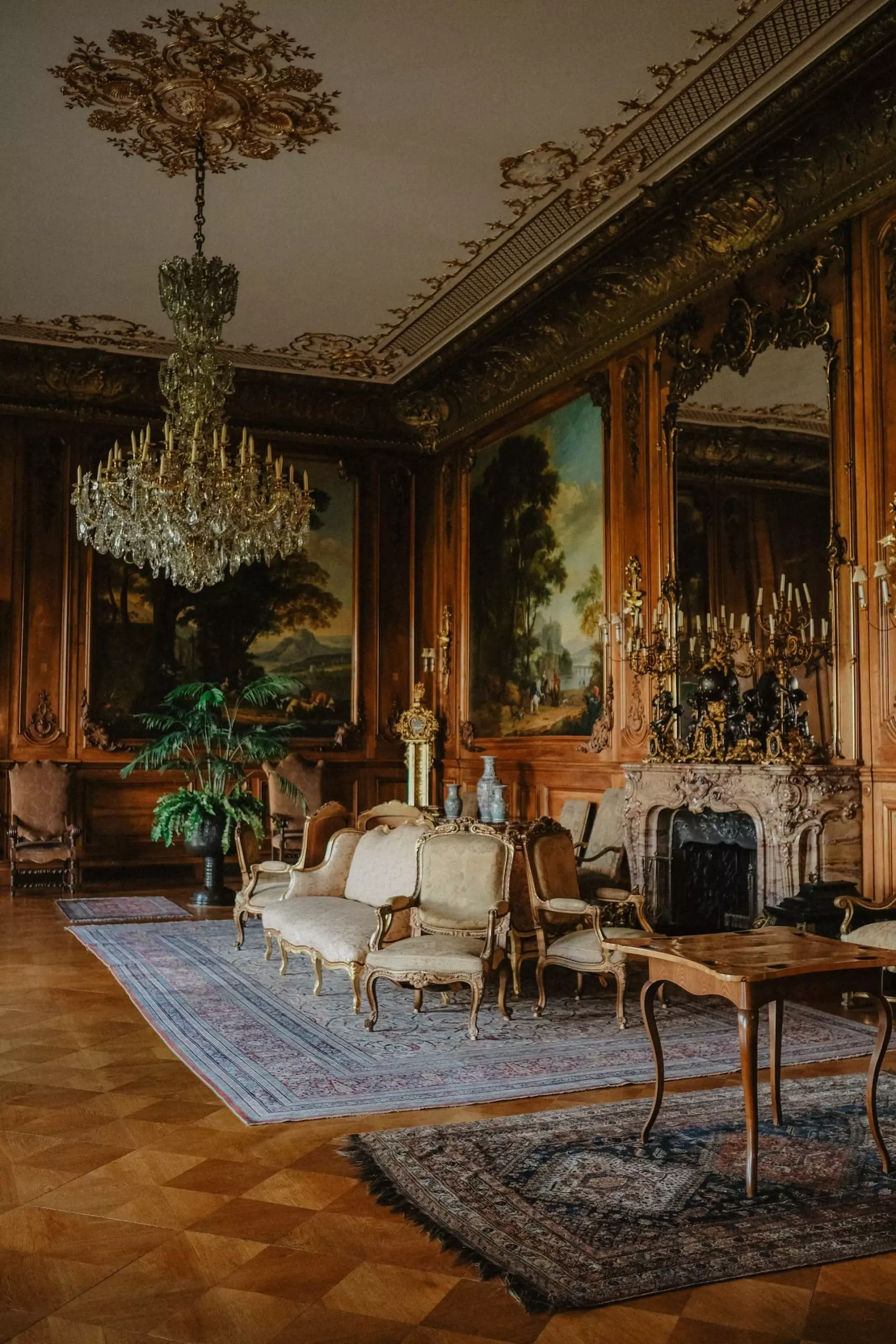 incorporate neoclassical décor